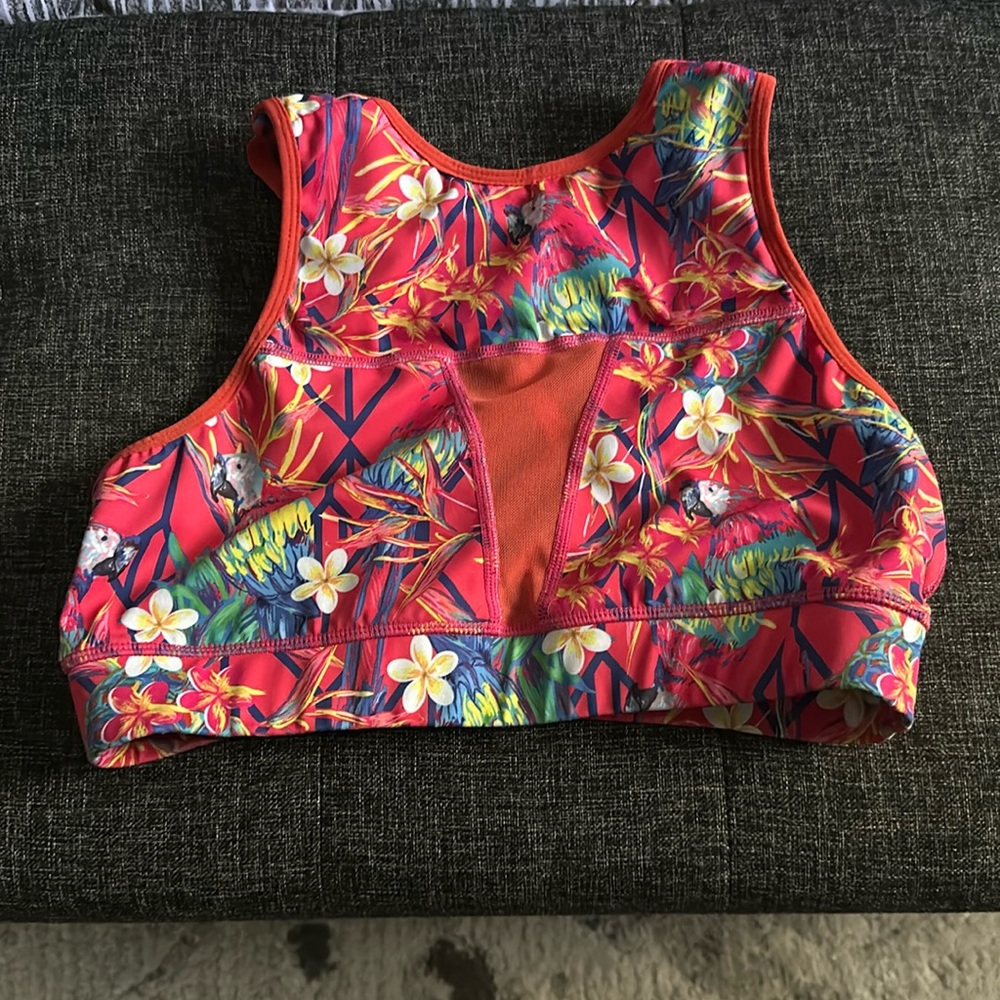 Chestee padded Olympic lifting and CrossFit sports bra